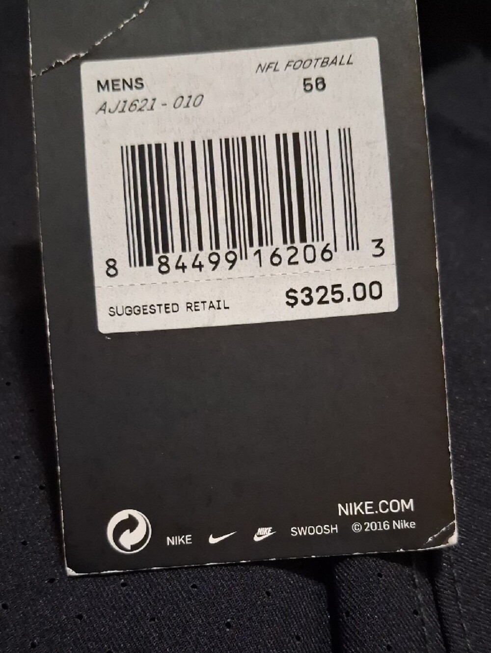 NFL Black Jersey with Teal Trim - Picture 7 of 12